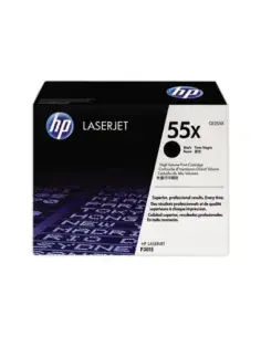 Cartouche Imprimante Laser HP CE255X Noir toner compatible 55X