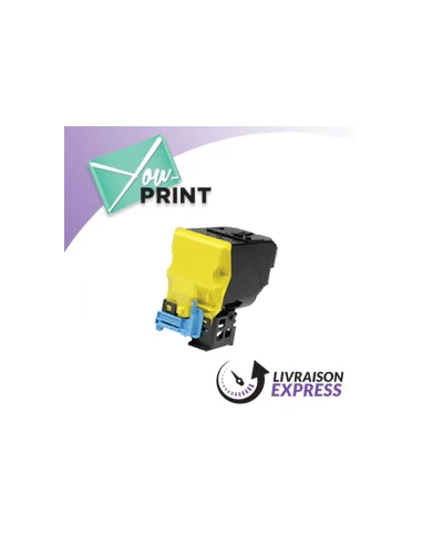 Cartouche jet d'encre jaune   EPSON C 13 S0 50747 / 747 compatible