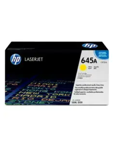 Cartouche Imprimante Laser HP C9732A Jaune toner Original 645A