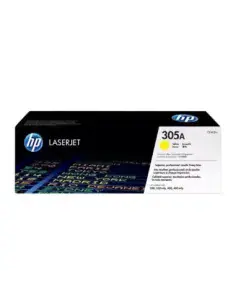 Cartouche Imprimante Laser HP CE412A Jaune toner Original 305A