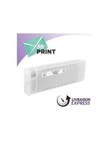 Cartouche jet d'encre cyan  EPSON C 13 T 694200 / T6942 compatible