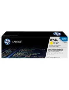 Cartouche Imprimante Laser HP CB382A Jaune toner Original 824A