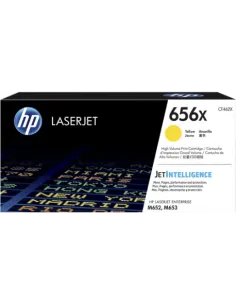 Cartouche Imprimante Laser HP CF462X Jaune toner compatible 656X