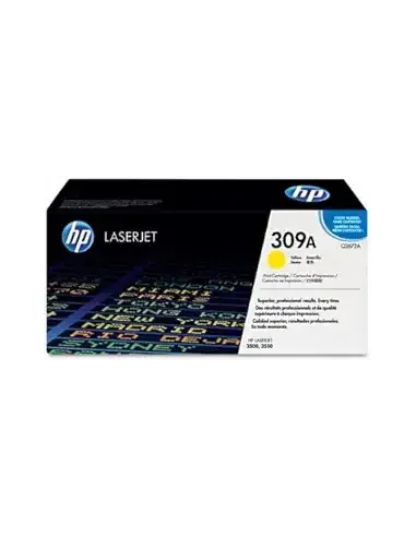 Cartouche Imprimante Laser HP Q2672A Jaune toner compatible 309A
