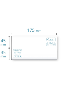 Etiquette MAA double 175x45x1000 (5222)