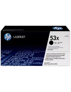 Cartouche Imprimante Laser HP Q7553X Noir toner Original 53X