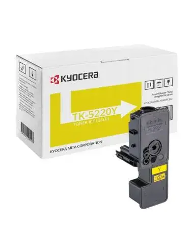 Cartouche Imprimante Laser Kyocera TK5220 Jaune toner Original 1T02R9ANL1 TK5220Y