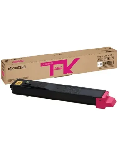 Cartouche Imprimante Laser Kyocera TK8115 Jaune toner compatible 1T02P3ANL0 TK8115Y