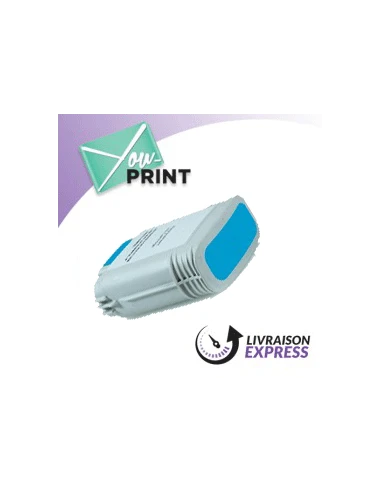 Cartouche jet d'encre cyan HP C4804A / 12 compatible