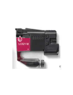 Brother LC521 Magenta Cartouche Inkjet Compatible PRO LC521M