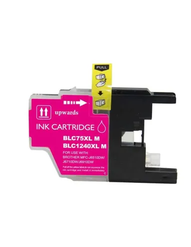Brother LC1240XL LC1220XL LC1280XL Jaune inkjet compatible LC1240Y LC1220Y LC1280XLY