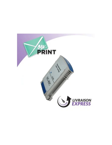 Cartouche jet d'encre cyan HP C9425A / 85 compatible