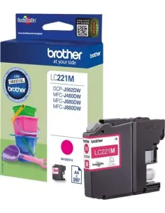 Brother LC221 Magenta inkjet Original LC221MBP