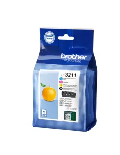 Brother LC3211 Pack de 4 cartouches Inkjet Originales LC3211VAL