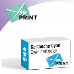 Cartouche jet d'encre cyan HP C5061A / 90 compatible