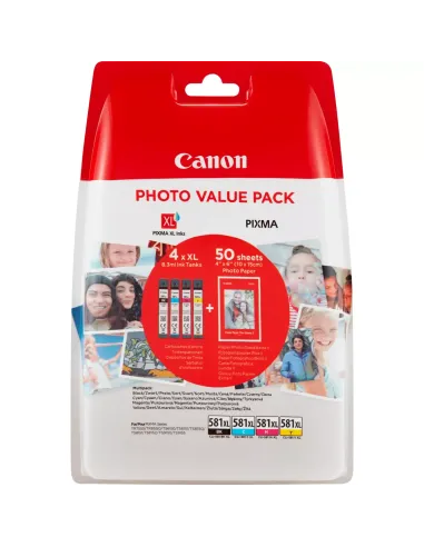 Canon CLI581XL Jaune inkjet Original 2051C001