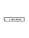 Etiquette MAA simple 140x40x1000 (5216)