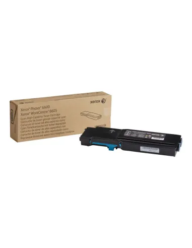 Cartouche Imprimante Laser Xerox Phaser 6600 WorkCentre 6605 Cyan toner compatible 106R02229 106R02245