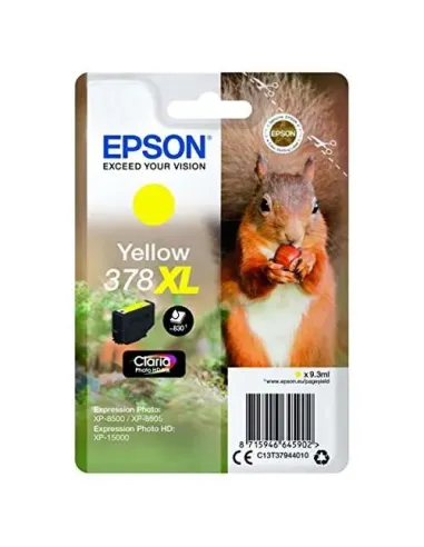 Epson 378XL Jaune inkjet compatible C13T37944010 C13T37844010
