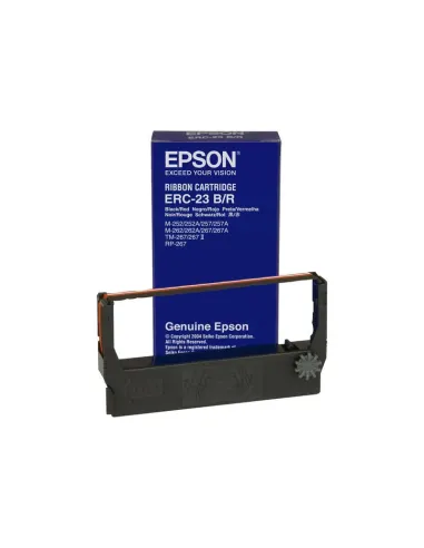Epson ERC23 noir Rouge ruban Matricielle Original C43S015362