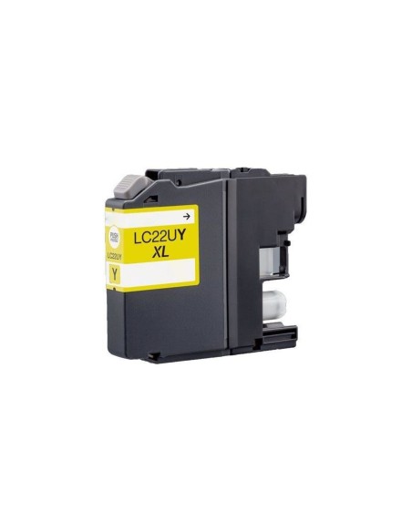 Brother LC22U Cartouche Inkjet Yellow Compatible PRO