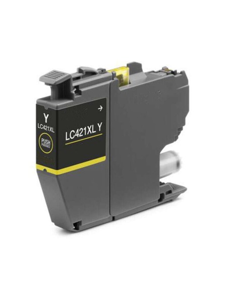 Brother LC421XL Cartouche Inkjet Yellow Compatible PRO