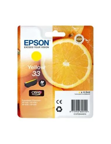 Epson T3344 (33) Jaune inkjet Original C13T33444012