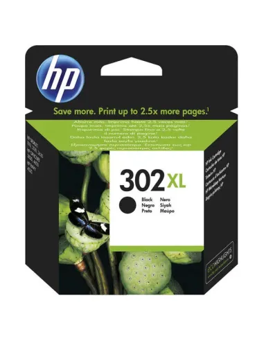 HP 302XL Noir inkjet Remanufacturé avec Niveau Inkjet F6U68AE F6U66AE