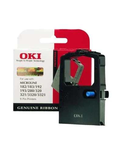 OKI ML182 ML280 ML3320 noir ruban Matricielle Original 09002303