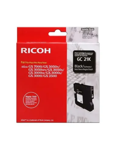 Ricoh GC21K Noir Gel Original 405532