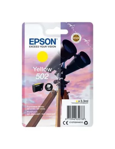 Epson 502 Jaune inkjet Original C13T02V44010