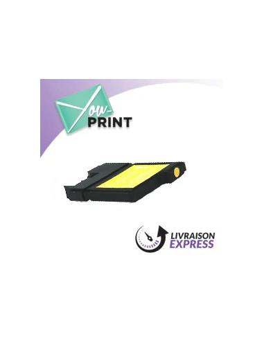 Cartouche d'encre jaune BROTHER LC970Y compatible