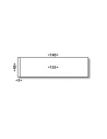 Etiquette MAA simple 140x40x1000 (5216)