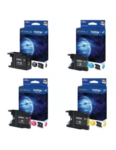 Pack de cartouches 4 couleurs (cyan, magenta, noir, jaune) Brother YPLC 0