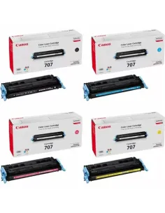 Pack de cartouches 4 couleurs (cyan, magenta, noir, jaune) Canon YP70 0