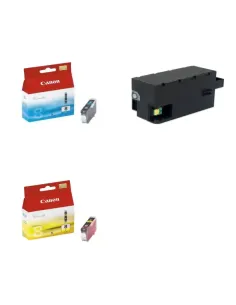 Pack de cartouches 3 couleurs (cyan, magenta, jaune) Canon CA-C 0