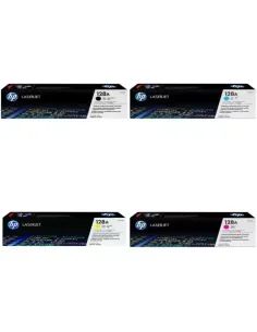 Pack de cartouches 4 couleurs (cyan, magenta, noir, jaune) HP HP-C 0