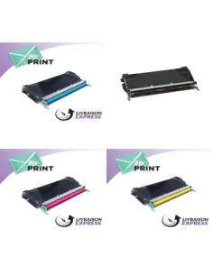 Pack de cartouches 4 couleurs (cyan, magenta, noir, jaune) Lexmark YPC5 0