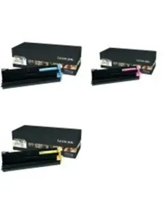 Pack de cartouches 3 couleurs (cyan, magenta, jaune) Lexmark YPC9 2