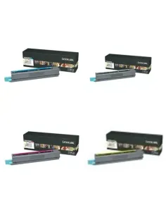Pack de cartouches 4 couleurs (cyan, magenta, noir, jaune) Lexmark YPX9 2