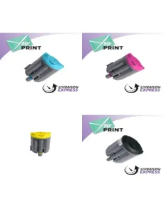 Pack de cartouches 4 couleurs (cyan, magenta, noir, jaune) Xerox YP10 0