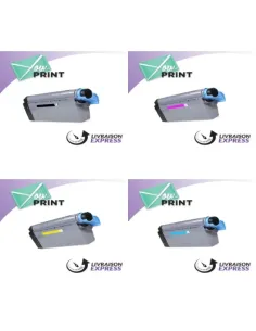 Pack de cartouches 4 couleurs (cyan, magenta, noir, jaune) Oki YP44 0