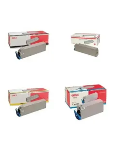 Pack de cartouches 4 couleurs (cyan, magenta, noir, jaune) Oki YP41 0