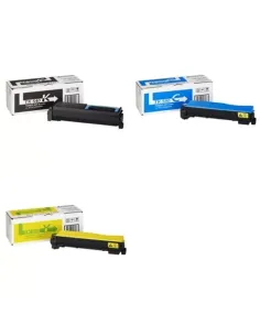 Pack de cartouches 3 couleurs (cyan, magenta, jaune) Kyocera YPTK 0