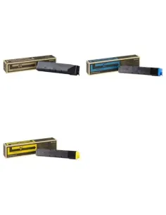 Pack de cartouches 3 couleurs (magenta, noir, jaune) Kyocera YPTK 0