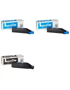 Pack de cartouches 3 couleurs (magenta, noir, jaune) Kyocera YPTK 0