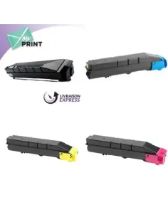Pack de cartouches 4 couleurs (cyan, magenta, noir, jaune) Kyocera YP1T 0