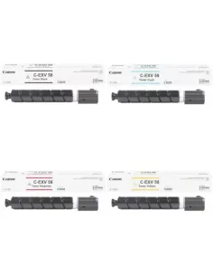 Pack de cartouches 4 couleurs (cyan, magenta, noir, jaune) Canon YPCE 0