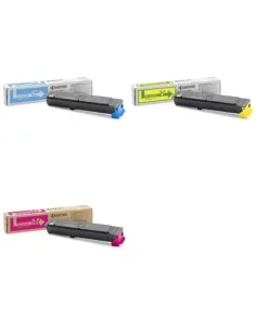 Pack de cartouches 3 couleurs (cyan, magenta, jaune) Kyocera YPTK 0