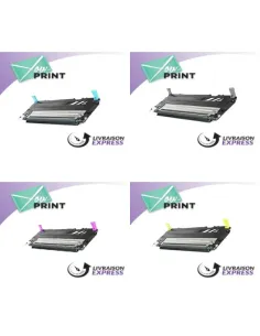 Pack de cartouches 4 couleurs (cyan, magenta, noir, jaune) Samsung YPCL 0